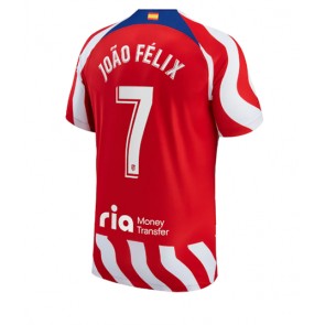 Atletico Madrid Joao Felix #7 Hjemmedrakt 2022-23 Kortermet